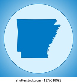 map of Arkansas