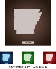 map of Arkansas