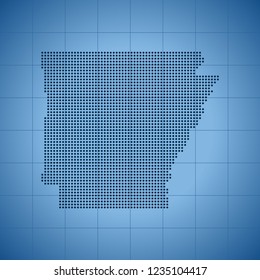 map of Arkansas
