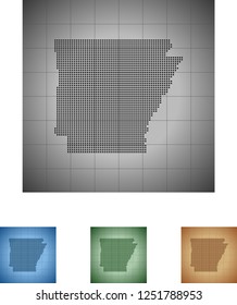 map of Arkansas