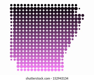 Map of Arkansas