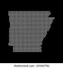 map of Arkansas