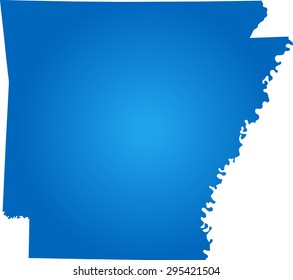 map of Arkansas