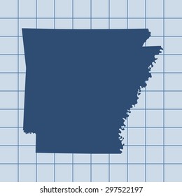 map of Arkansas