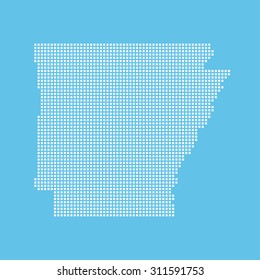map of Arkansas