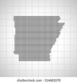 map of Arkansas