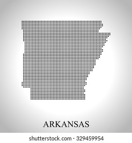 map of Arkansas