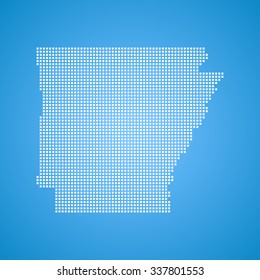 map of Arkansas