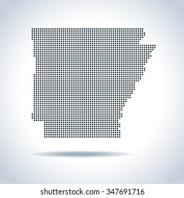 map of Arkansas