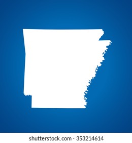 map of Arkansas