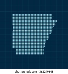 map of Arkansas