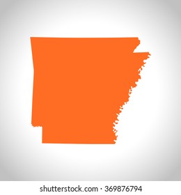 map of Arkansas