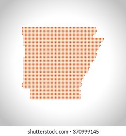 map of Arkansas
