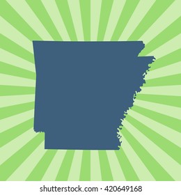 map of Arkansas