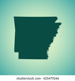 map of Arkansas