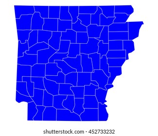 Map of Arkansas