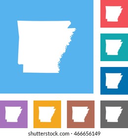 map of Arkansas
