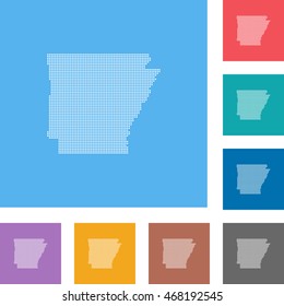 map of Arkansas