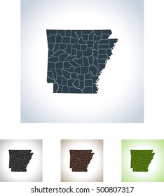 map of Arkansas
