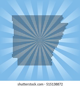 map of Arkansas