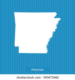 map of Arkansas