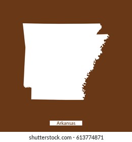 map of Arkansas