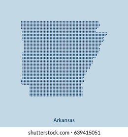 map of Arkansas