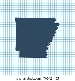 map of Arkansas