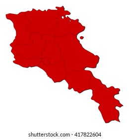 Map - Armenia