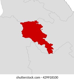 Map - Armenia