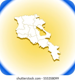 map of Armenia