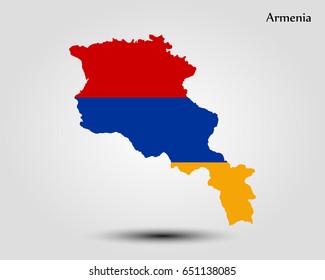 Map of Armenia