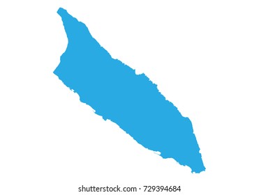 Map of aruba. High detailed vector map - aruba.