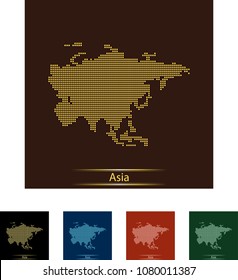 map of Asia