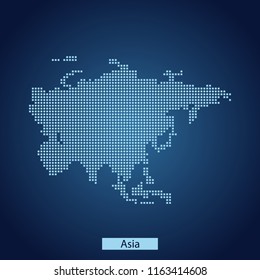 map of Asia