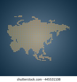 map of Asia