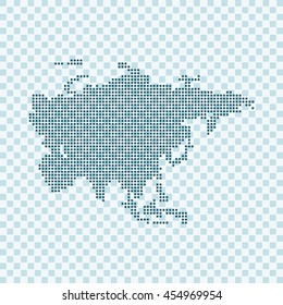 map of Asia