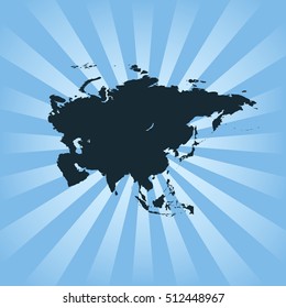 map of Asia