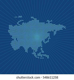 map of Asia