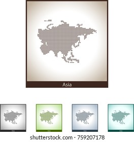 map of Asia