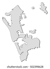 Map - Auckland (New Zealand)