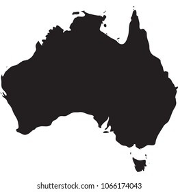 map of australia