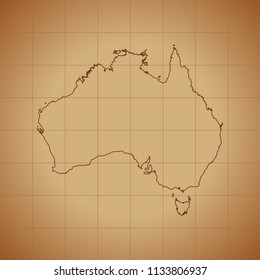 map of Australia