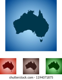 map of Australia