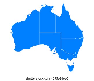 Map of Australia