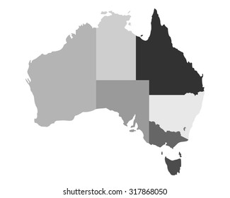 Map of Australia