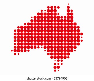 Map of Australia