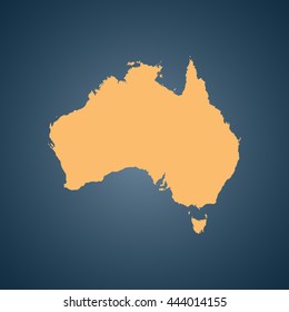 map of Australia