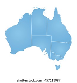 Map of Australia