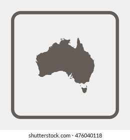 Map of Australia.